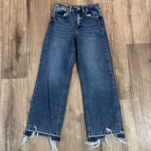 Flying Monkey Dark Blue Distressed Jeans